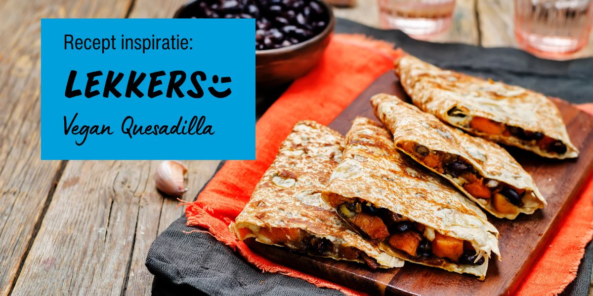 Vegan Quesadilla 2 - Het is Wereld Veganismedag!