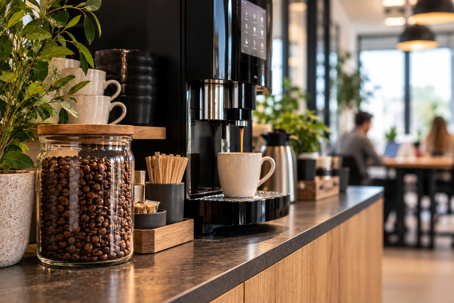 Koffiepunt op het werk Koffiepunt op het werk